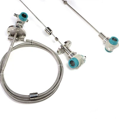 फ्लोट लेवल मैग्नेटोस्ट्रिक्टिव लेवल गेज 24VDC पावर सप्लाई 4-20 MA आउटपुट